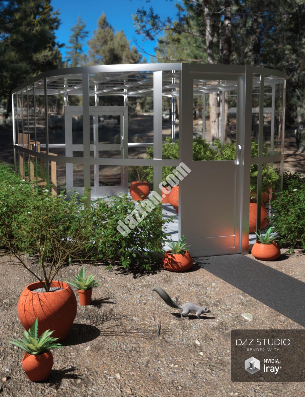 [daz场景] 温室-DAZ爱好者