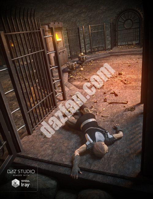 [daz场景] i13地下战斗竞技场-DAZ爱好者