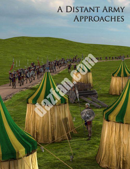 [daz场景] 远处的军队来了-DAZ爱好者