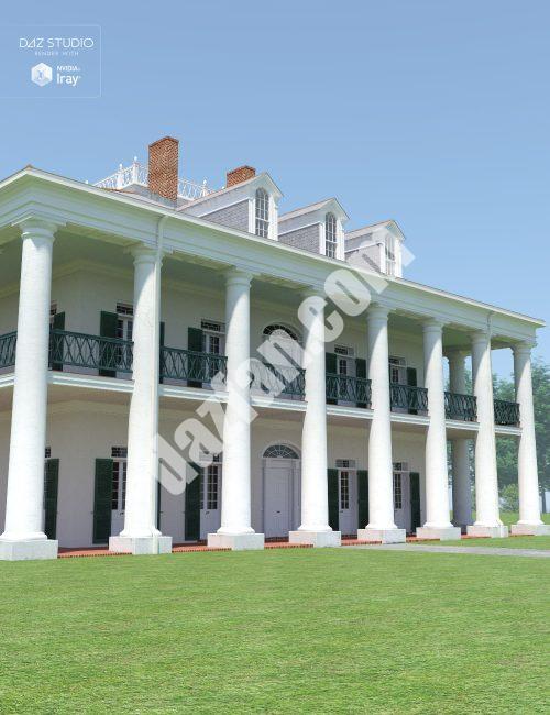 [daz场景] 战前的豪宅-DAZ爱好者