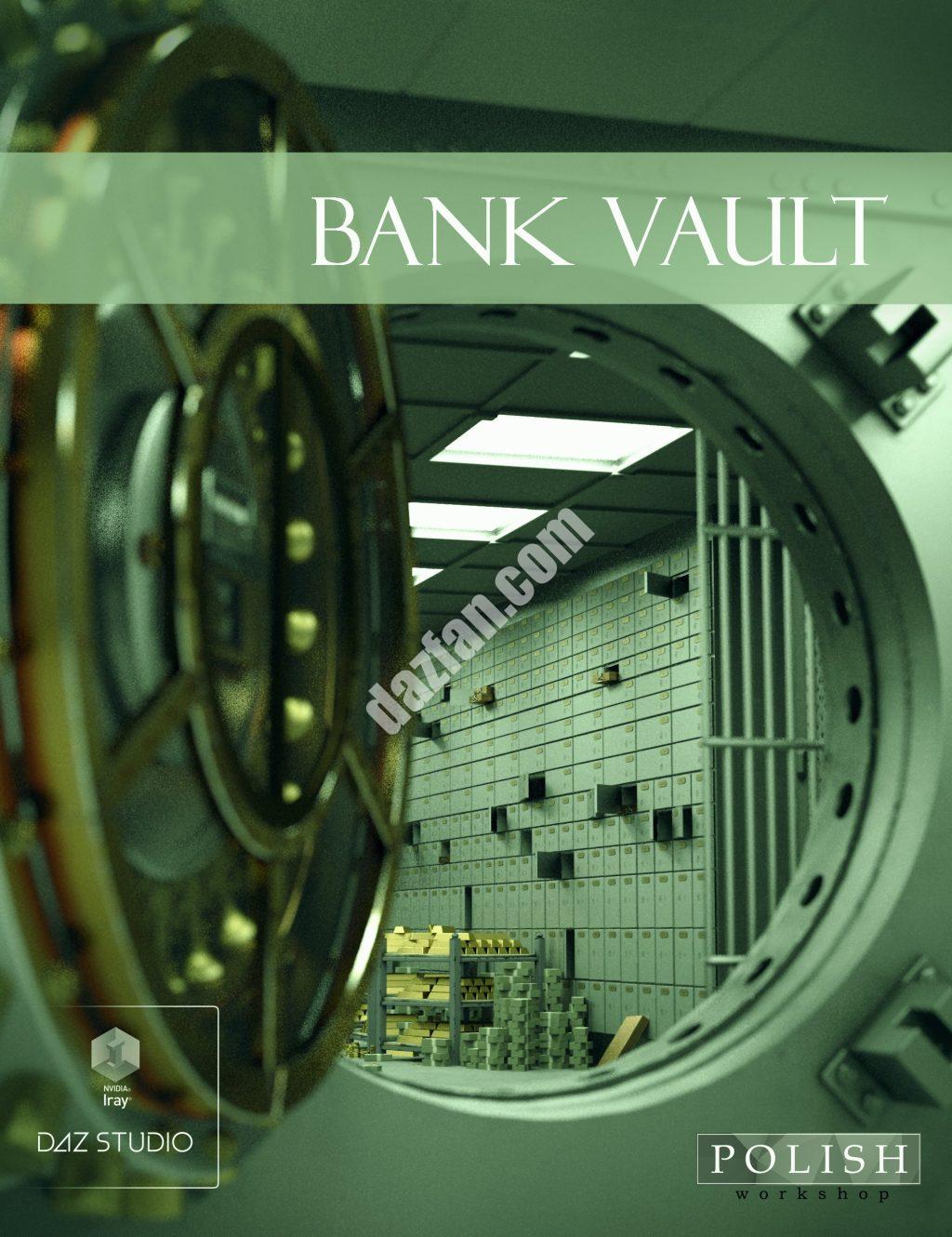 [daz场景] 银行保险库-DAZ爱好者