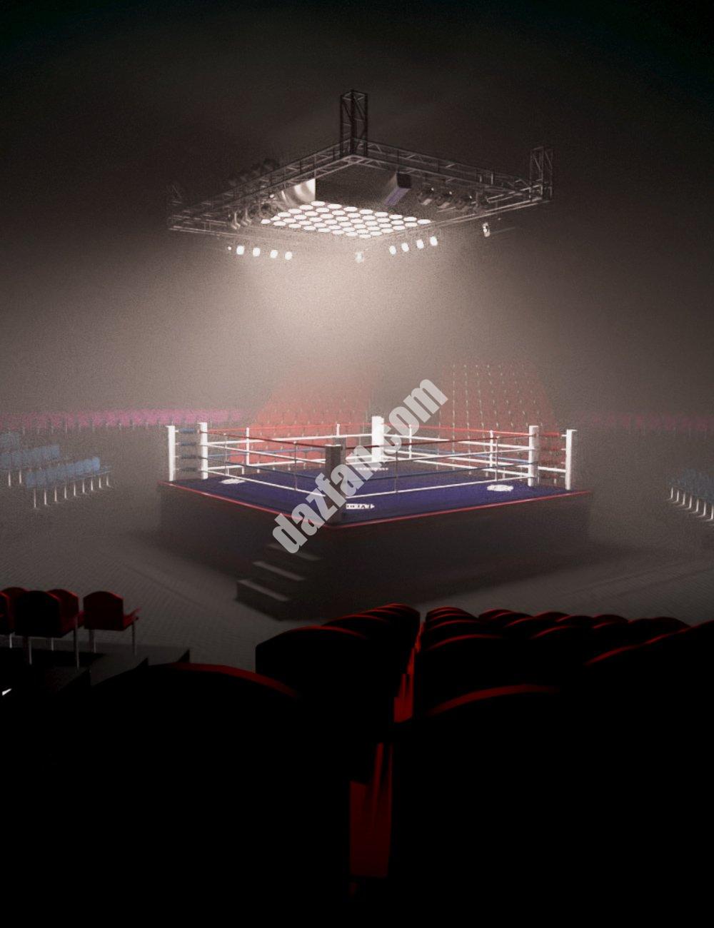 [daz场景] 拳击领域-DAZ爱好者