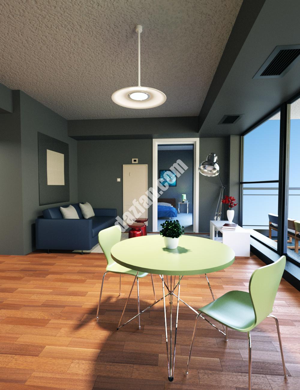 [daz场景] 公寓-DAZ爱好者