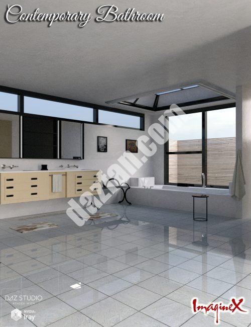 [daz场景] 现代浴室-DAZ爱好者