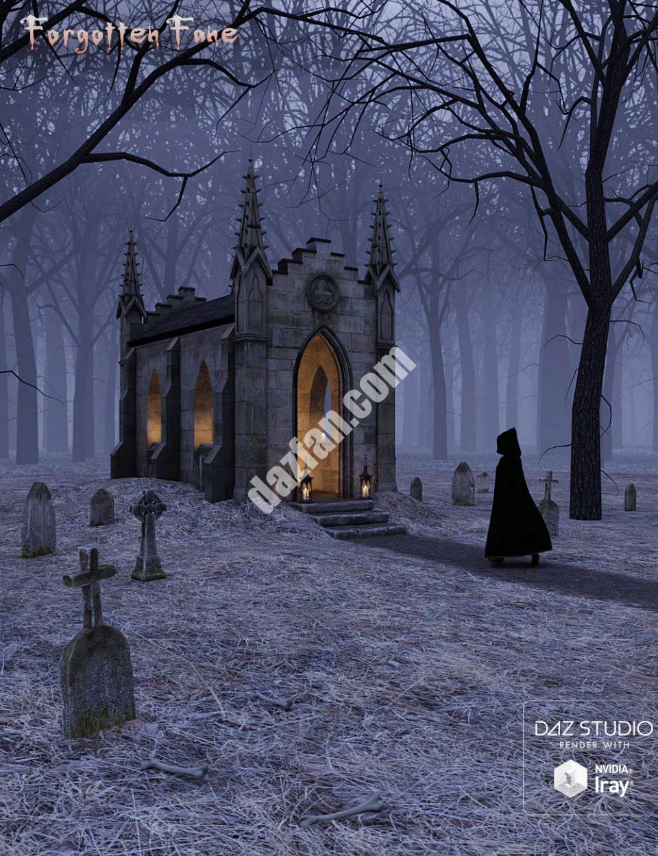 [daz场景] 被遗忘的神殿环境和HDRI-DAZ爱好者