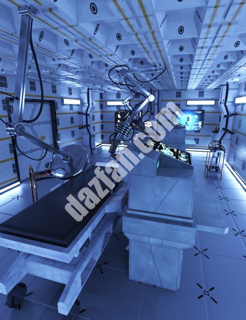 [daz场景] 未来实验室-DAZ爱好者