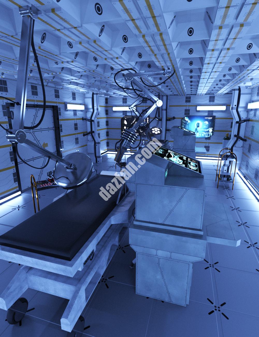 [daz场景] 未来实验室-DAZ爱好者