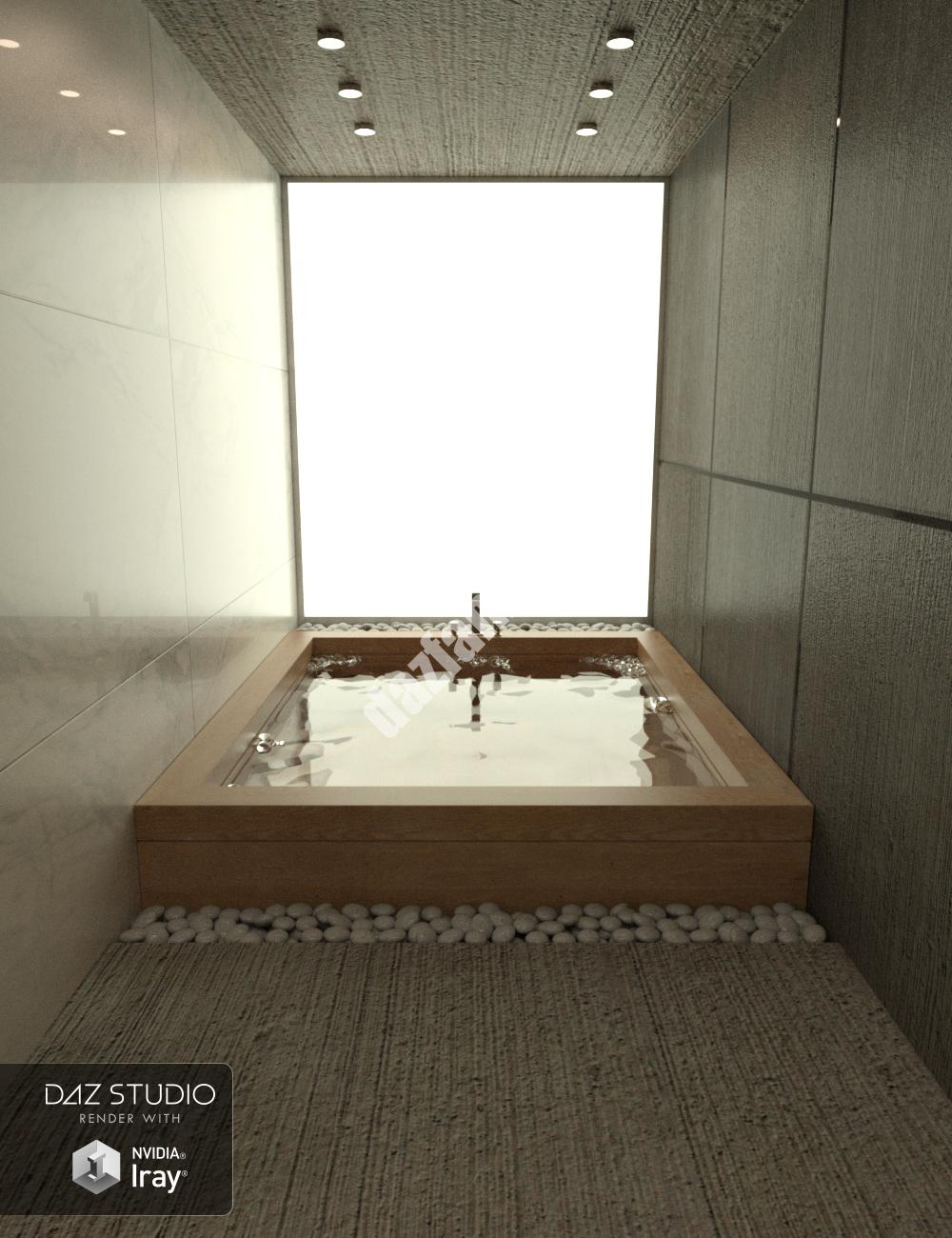 [daz场景] 现代浴室-DAZ爱好者