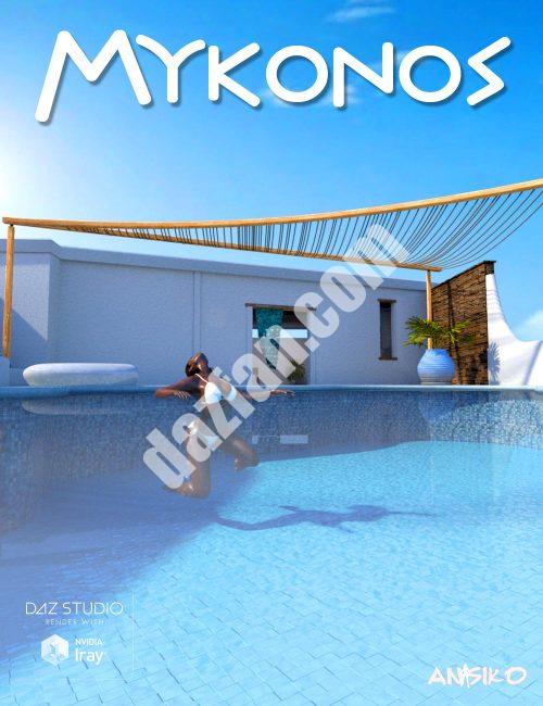 [daz场景] 米克诺斯-DAZ爱好者