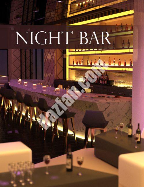 [daz场景] 晚上酒吧-DAZ爱好者