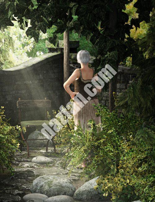 [daz场景] 老园丁角落-DAZ爱好者