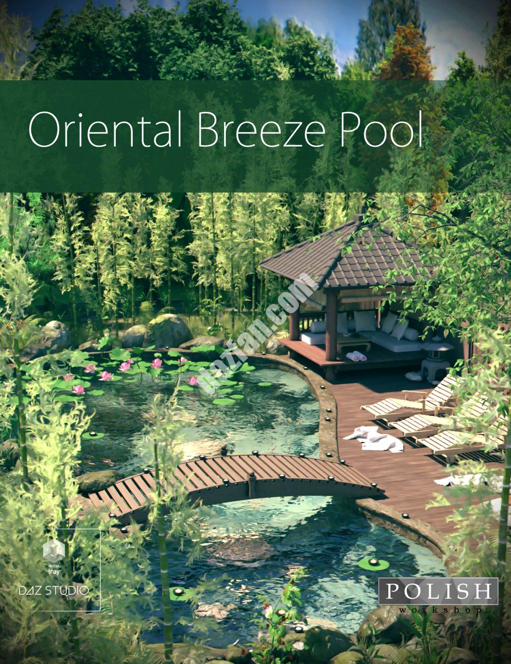 [daz场景] 东方风池-DAZ爱好者