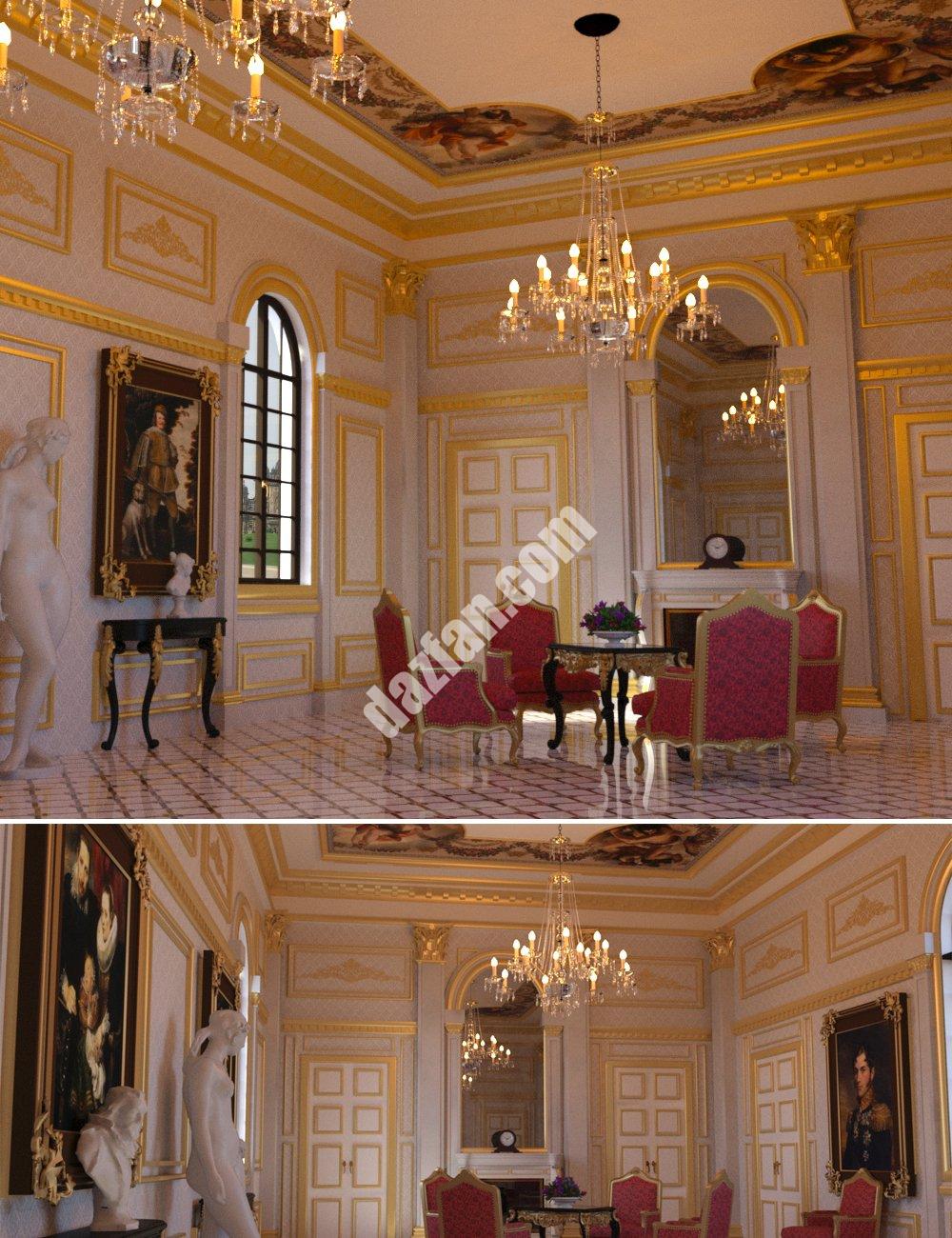 [daz场景] Pallazio皇家-DAZ爱好者