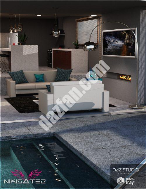 [daz场景] 公寓生活-DAZ爱好者