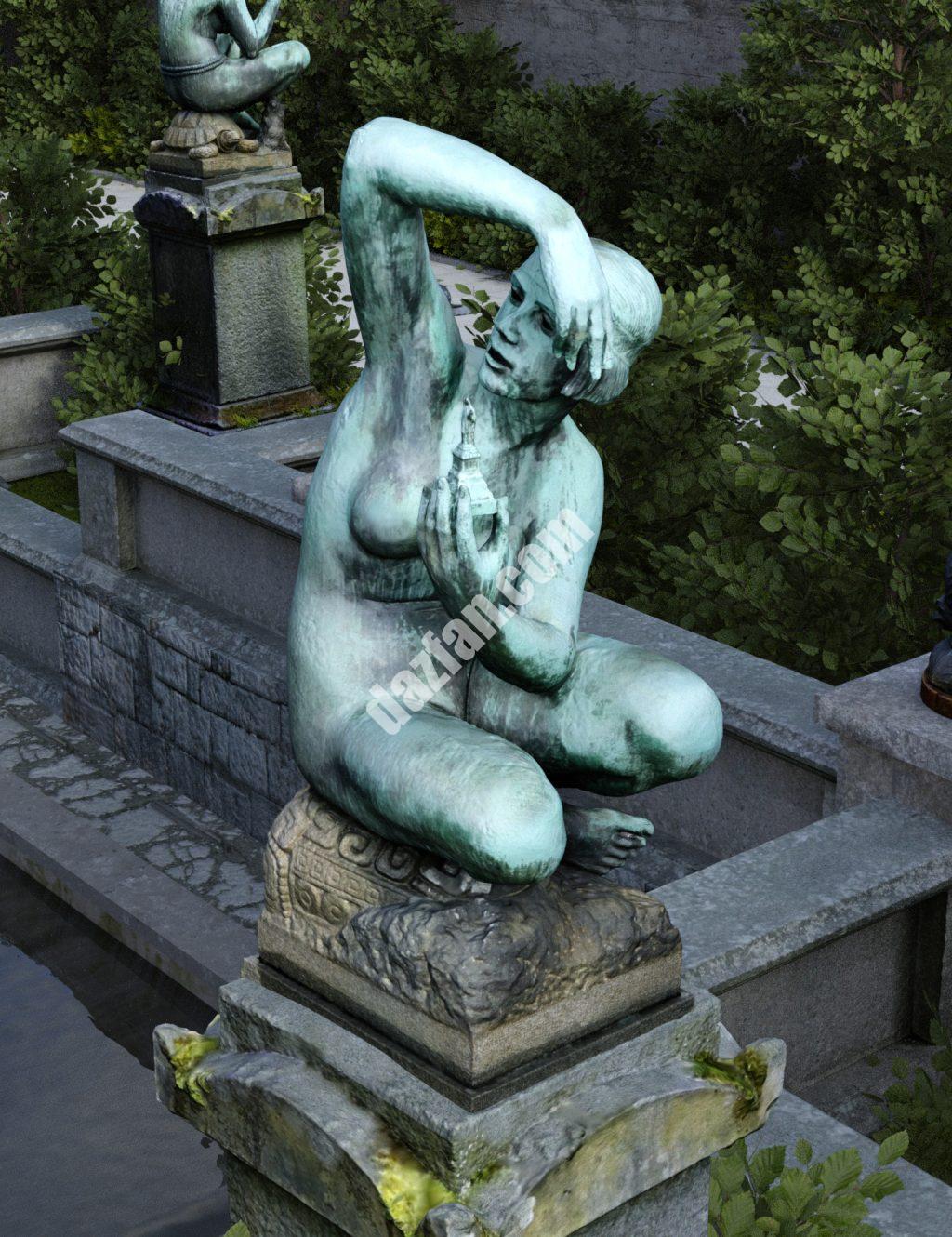 [daz场景] 皇家花园-DAZ爱好者