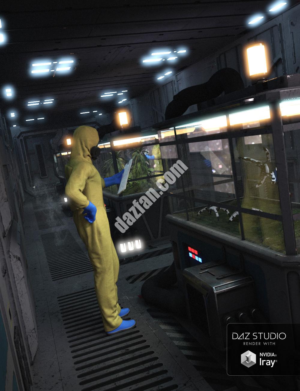 [daz场景] 科幻室内施工工具-DAZ爱好者