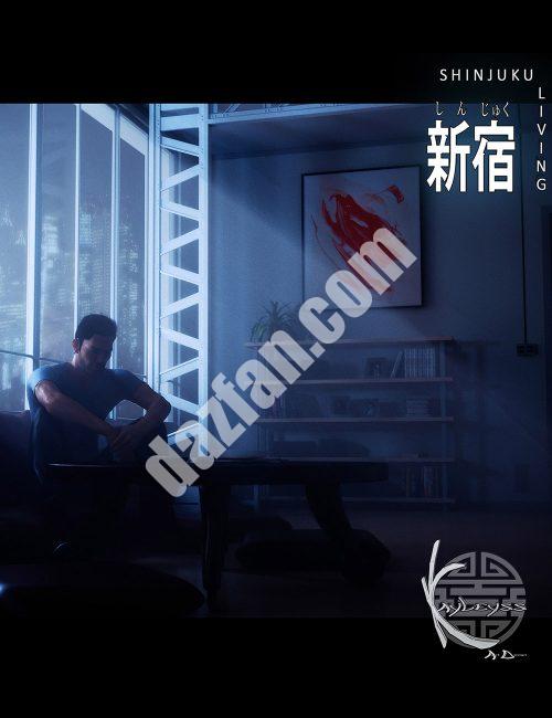 [daz场景] 新宿生活-DAZ爱好者