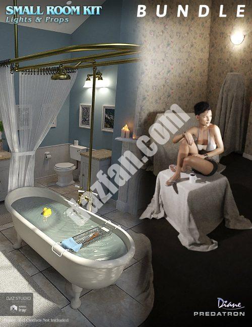 [daz场景] 小房间成套包-DAZ爱好者