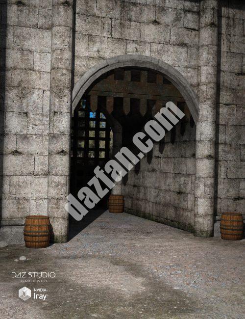 [daz场景] 后面的门-DAZ爱好者
