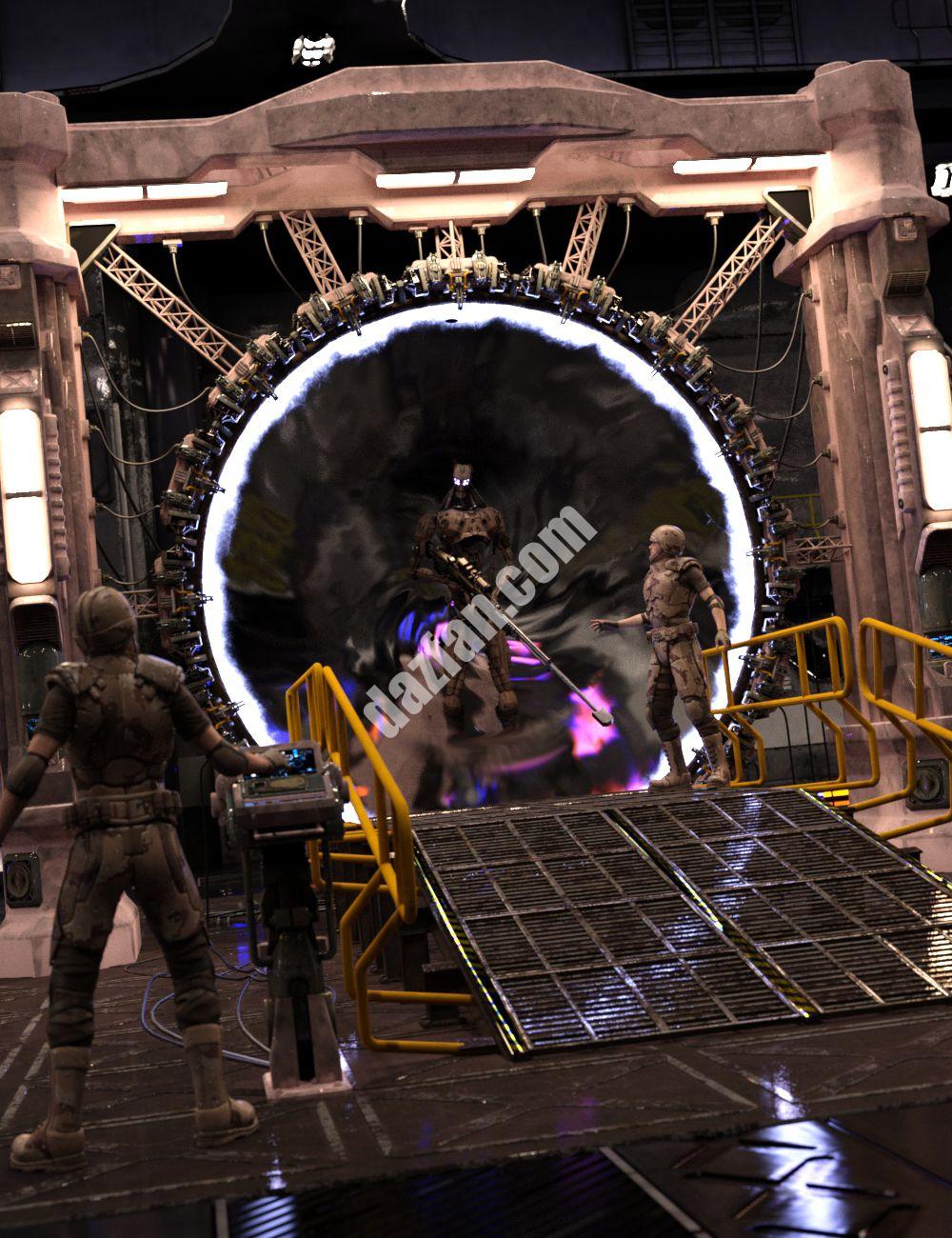 [daz场景] 一次门-DAZ爱好者