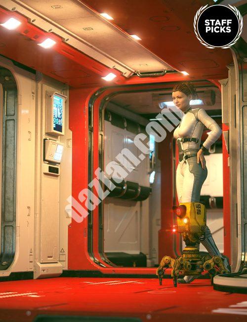 [daz场景] 科幻工具包2016-DAZ爱好者