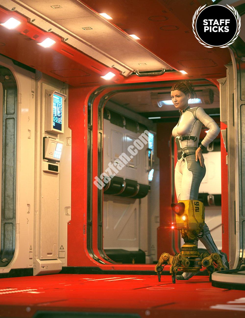 [daz场景] 科幻工具包2016-DAZ爱好者