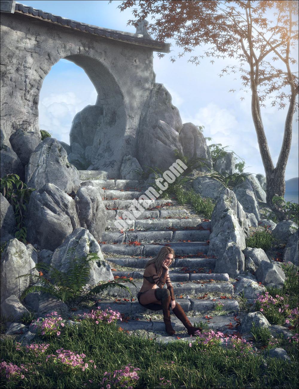 [daz场景] 东方的心脏-DAZ爱好者