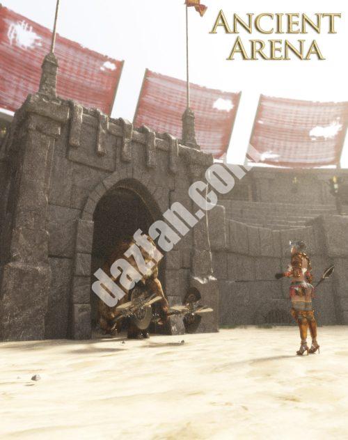 [daz场景] 古老的舞台-DAZ爱好者