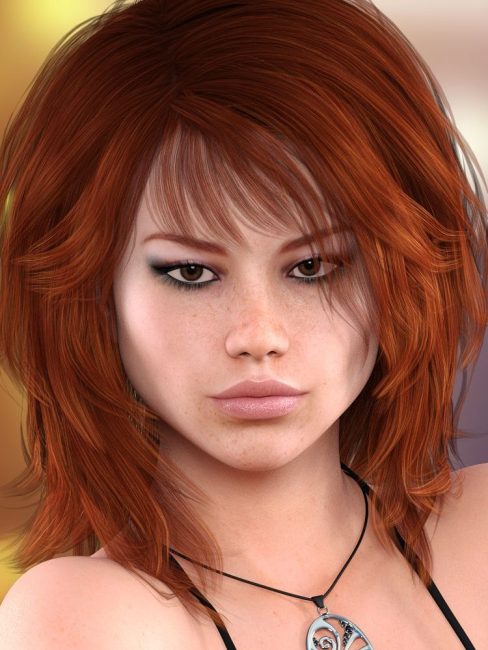 [daz角色] 吉琳 for Genesis 3 Females-DAZ爱好者