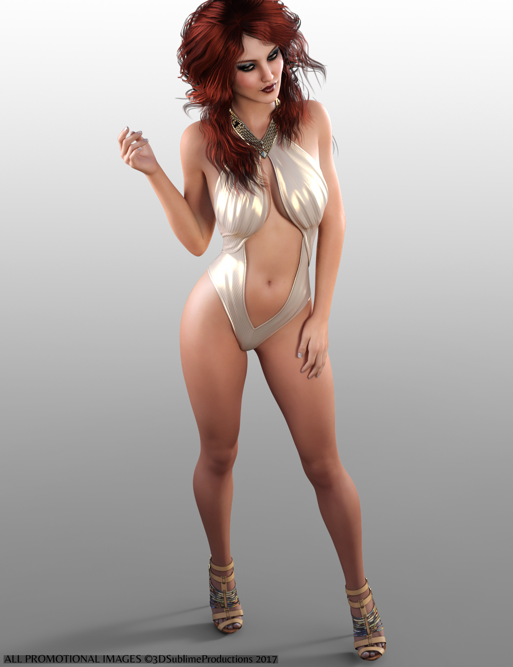 [daz角色] 3ds 爱德琳 G3F-DAZ爱好者