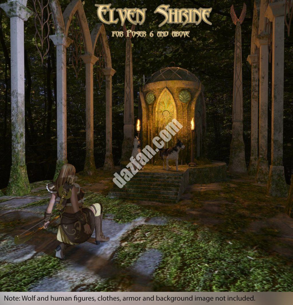 [daz场景] AJ 精灵圣地-DAZ爱好者