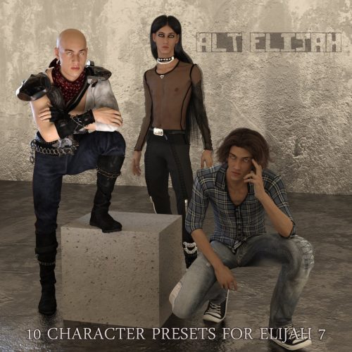 [daz角色] Alt以利亚-DAZ爱好者