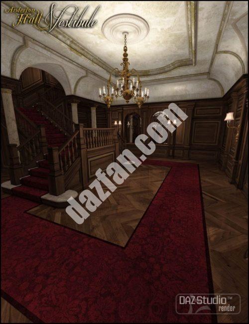 [daz场景] 安德森大厅技工-DAZ爱好者