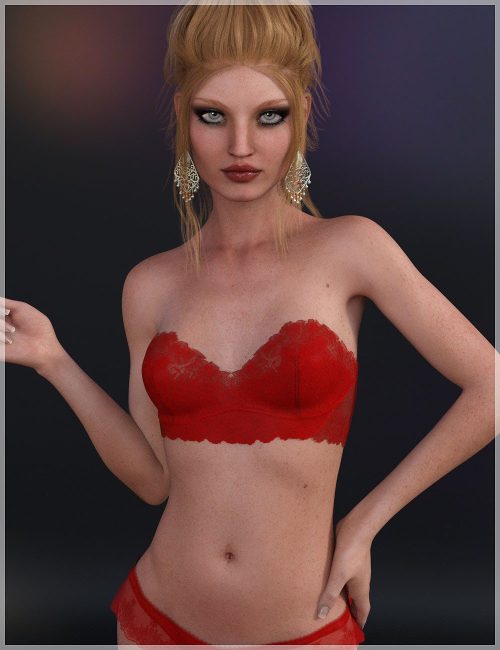 [daz角色] 吉纳维芙7号的BD河-DAZ爱好者