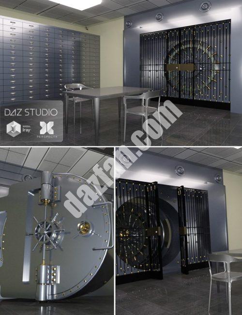 [daz场景] 银行安全-DAZ爱好者