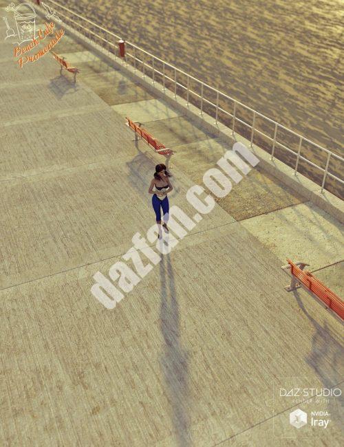 [daz场景] 海滩咖啡馆散步-DAZ爱好者