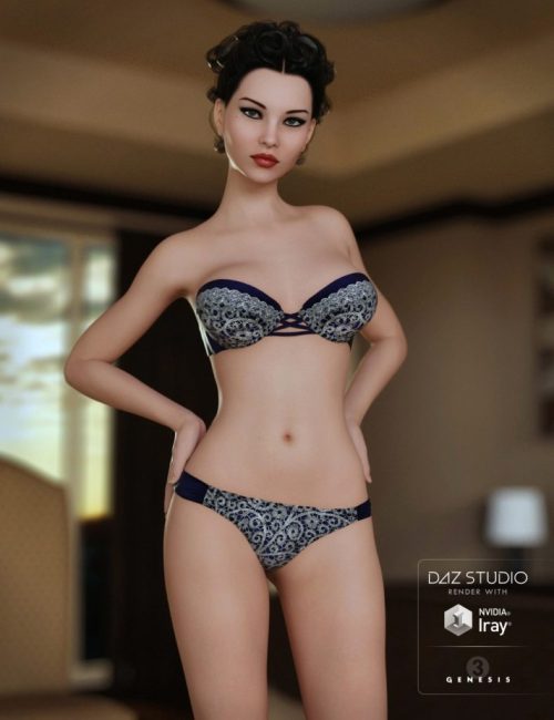 [daz角色] 卡米拉送给维多利亚-DAZ爱好者