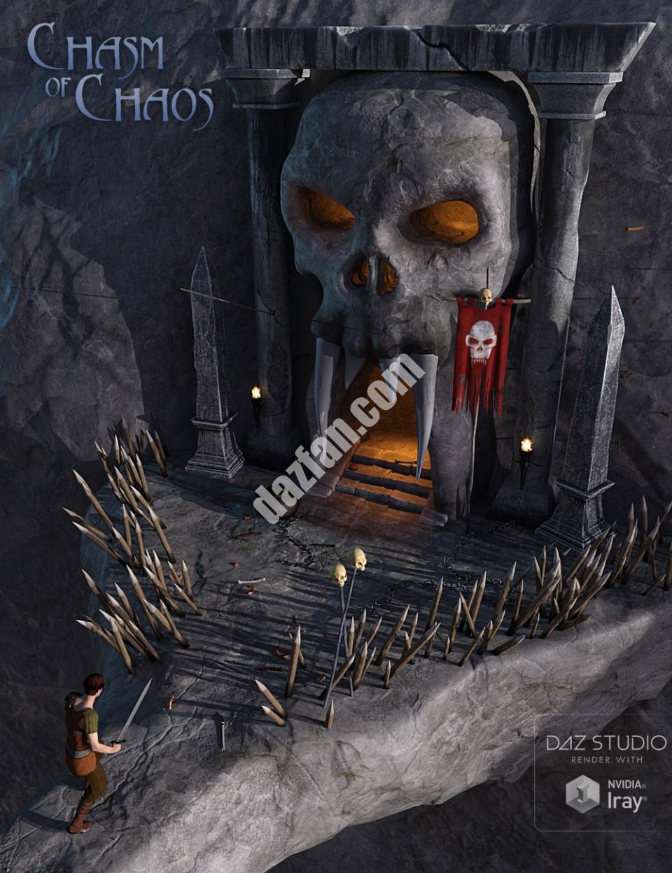 [daz场景] 混沌环境与HDRI的鸿沟-DAZ爱好者