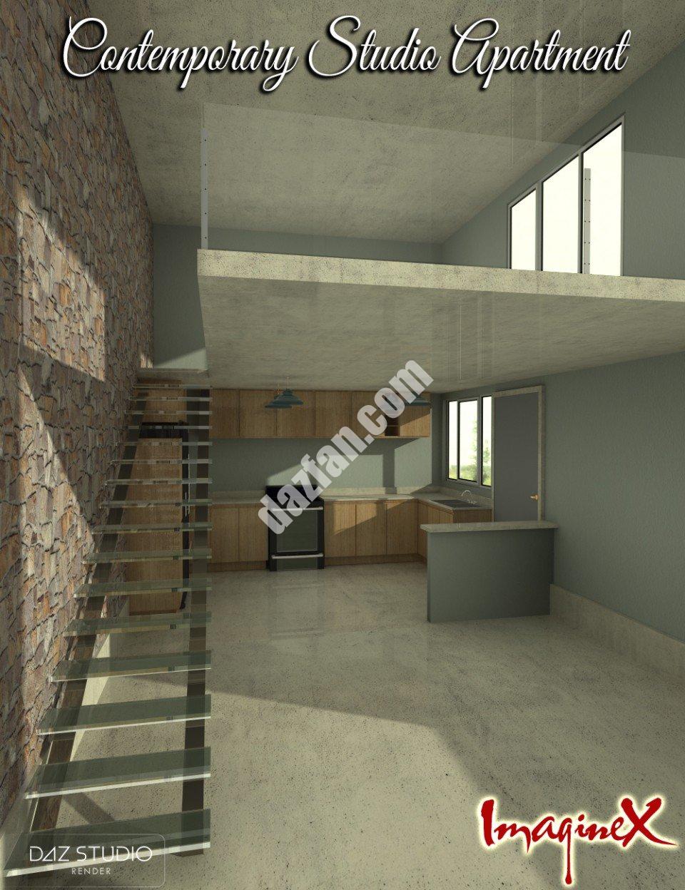 [daz场景] 现代公寓-DAZ爱好者
