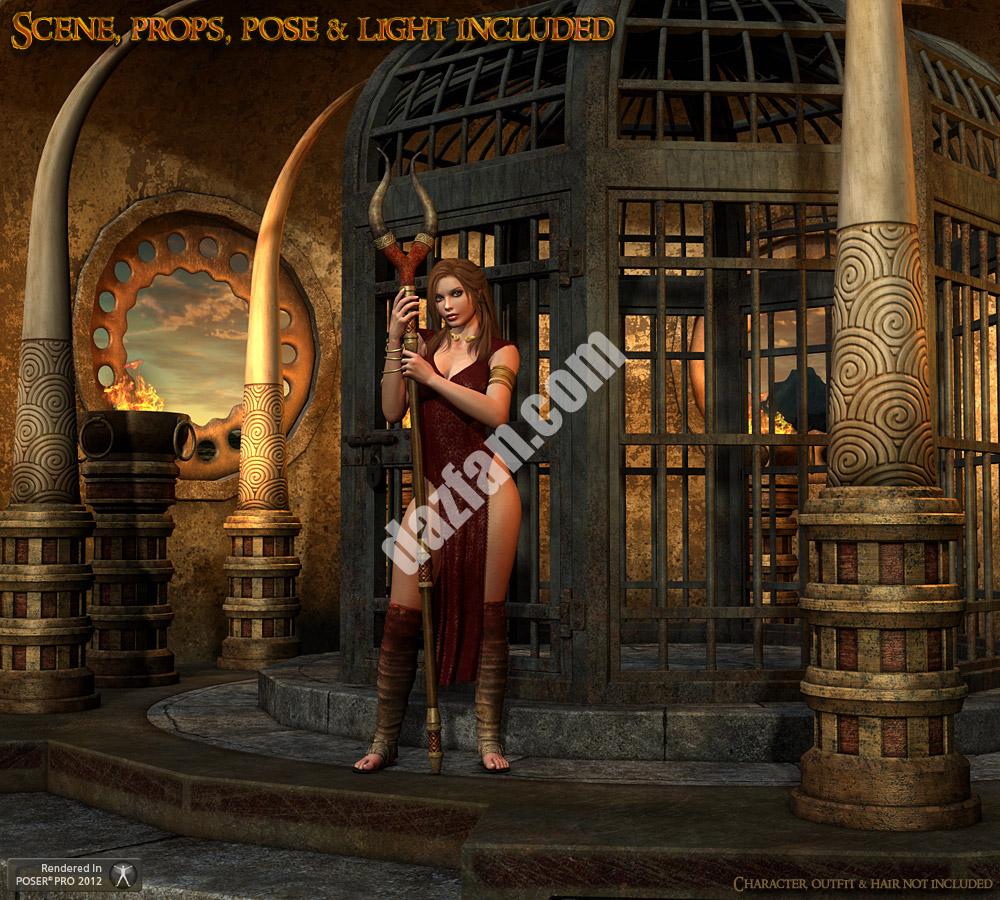 [daz场景] DMs末日之泪-DAZ爱好者