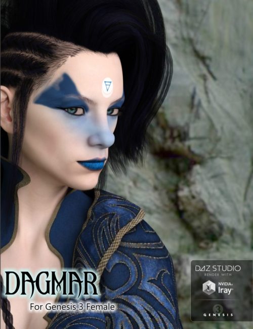 [daz角色] Dagmar代表创世纪3的女性-DAZ爱好者