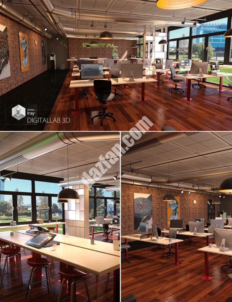 [daz场景] Digitallab设计工作室-DAZ爱好者