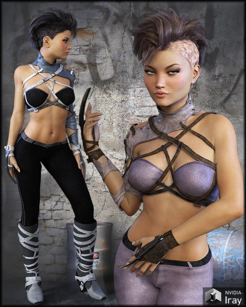 [daz角色] 谜纹理-DAZ爱好者