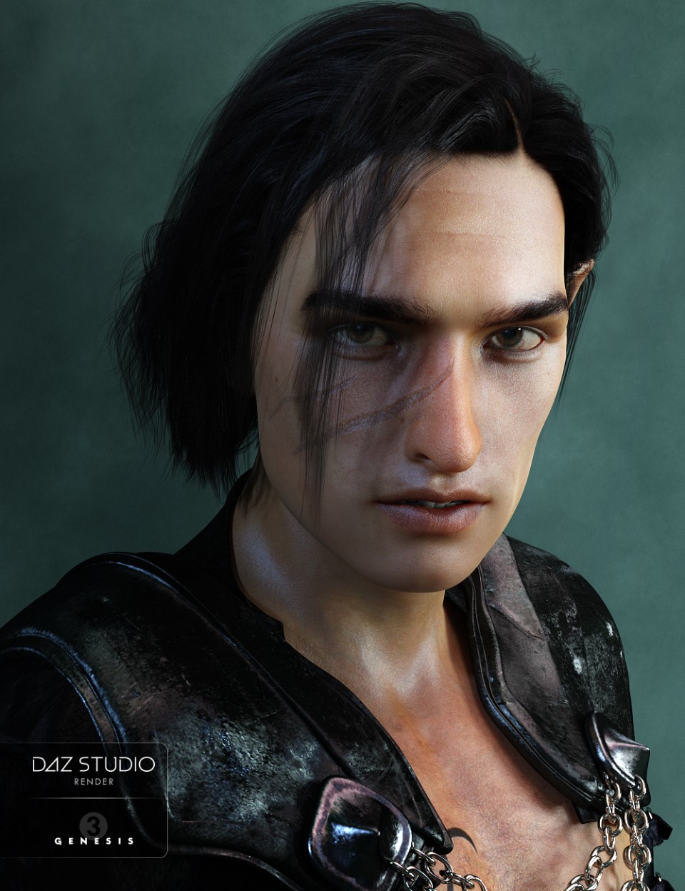 [daz角色] Evan，创世纪3男-DAZ爱好者