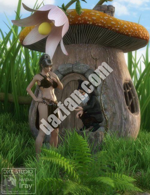 [daz场景] 仙村里-DAZ爱好者