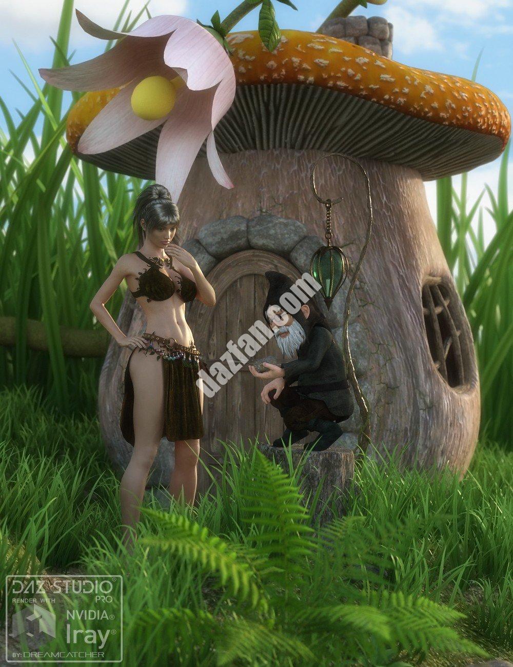 [daz场景] 仙村里-DAZ爱好者