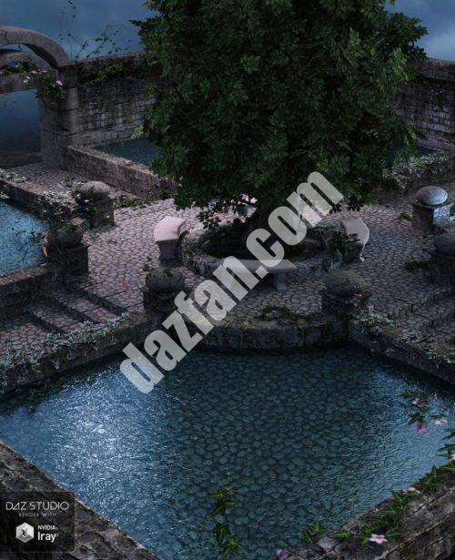 [daz场景] 幻想水道-DAZ爱好者