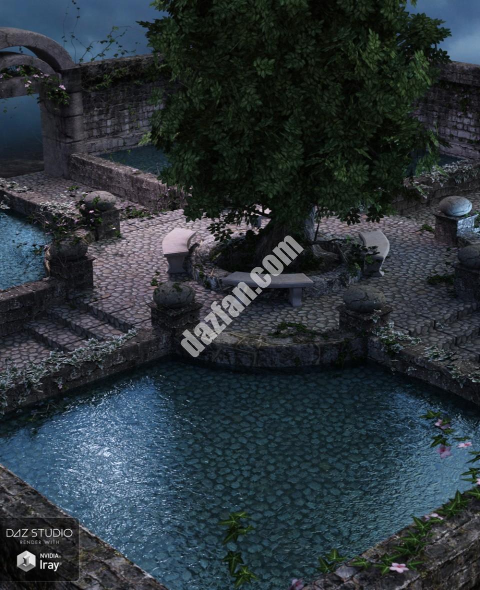 [daz场景] 幻想水道-DAZ爱好者