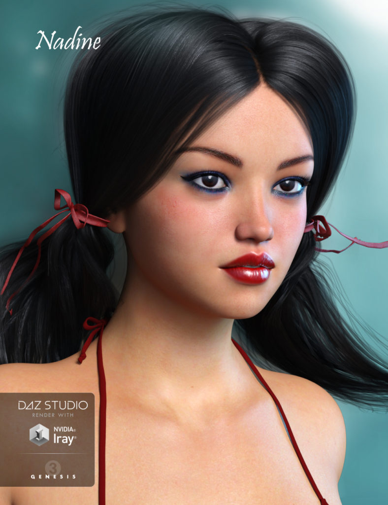 [daz角色] GDN Nadine是创世纪3的女性-DAZ爱好者