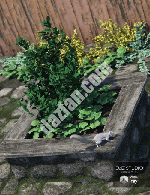 [daz场景] 花园街区-DAZ爱好者